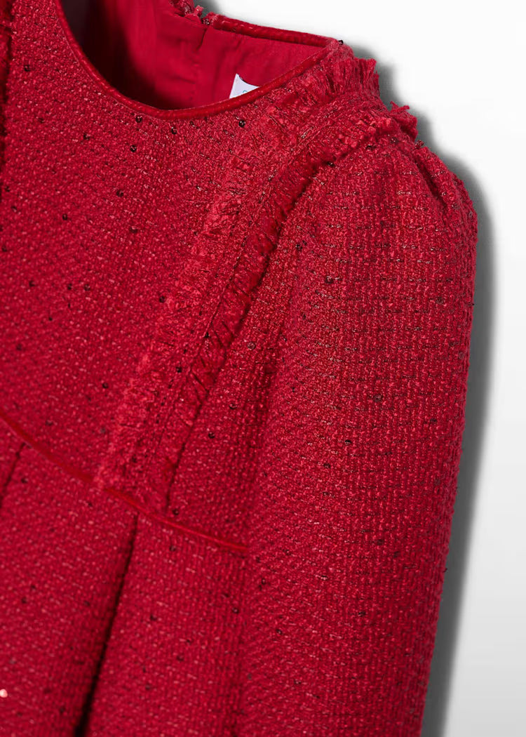 Abel & Lula - Girl Tweed Sequin Dress
