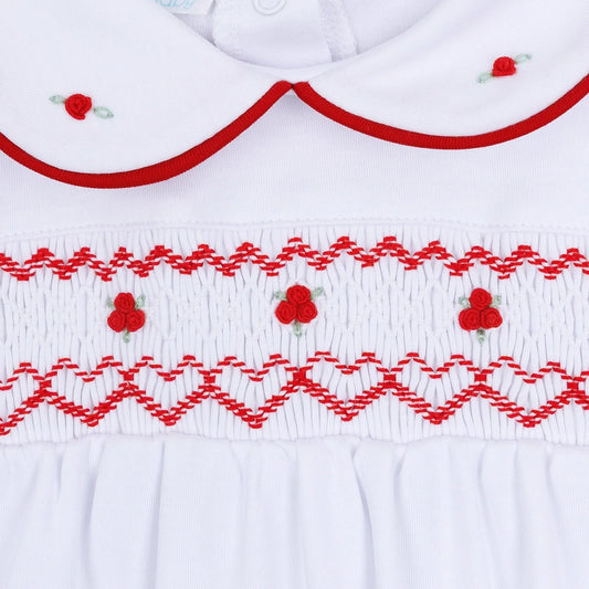 Magnolia Baby - Holly Smocked Short Sleeve Dress