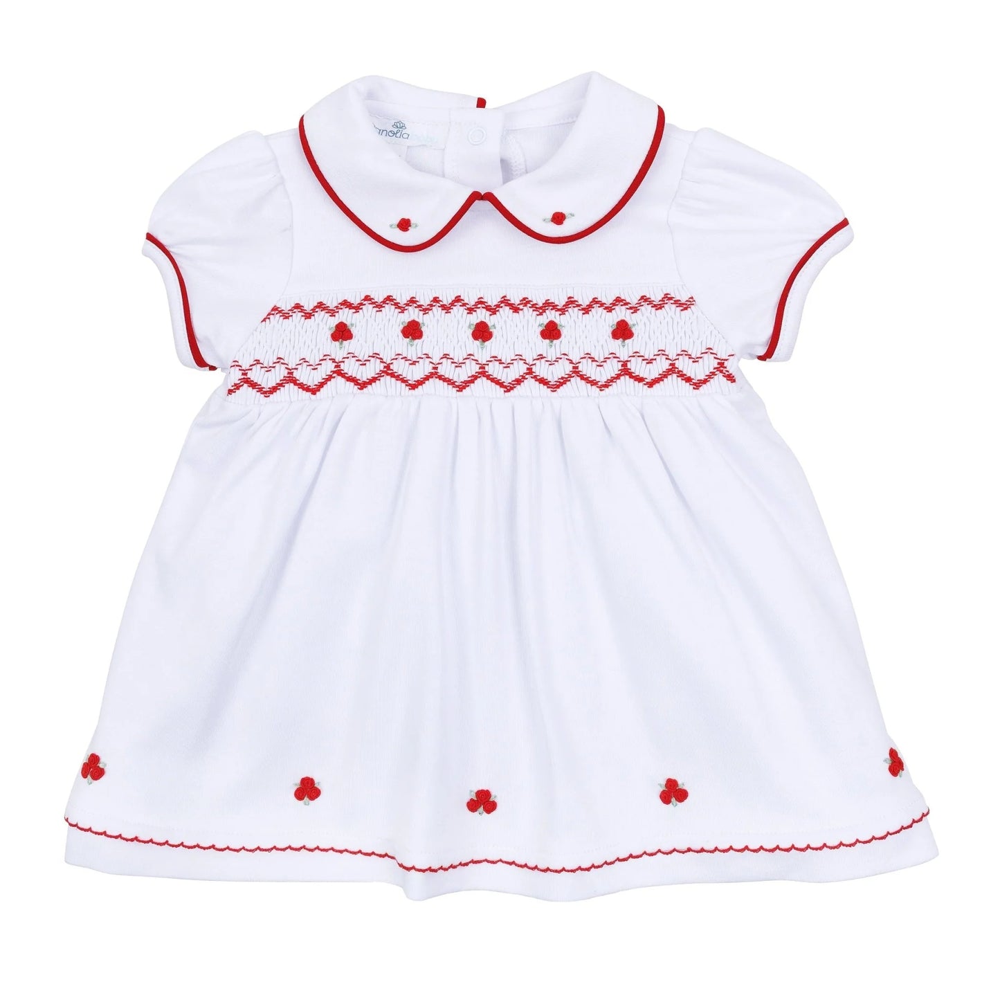 Magnolia Baby - Holly Smocked Short Sleeve Dress