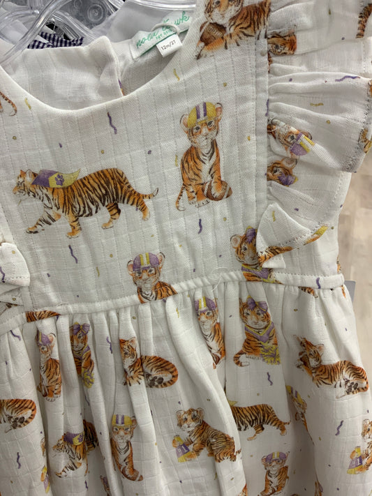 Nola Tawk - LSU Muslin Dress