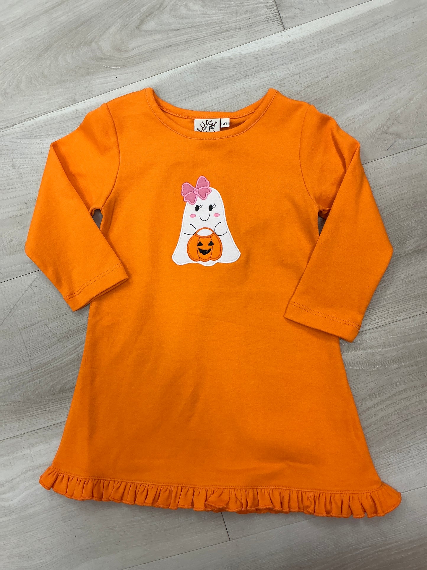 Acvisa - Ghost with bow halloween bucket dress