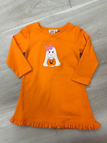 Acvisa - Ghost with bow halloween bucket dress