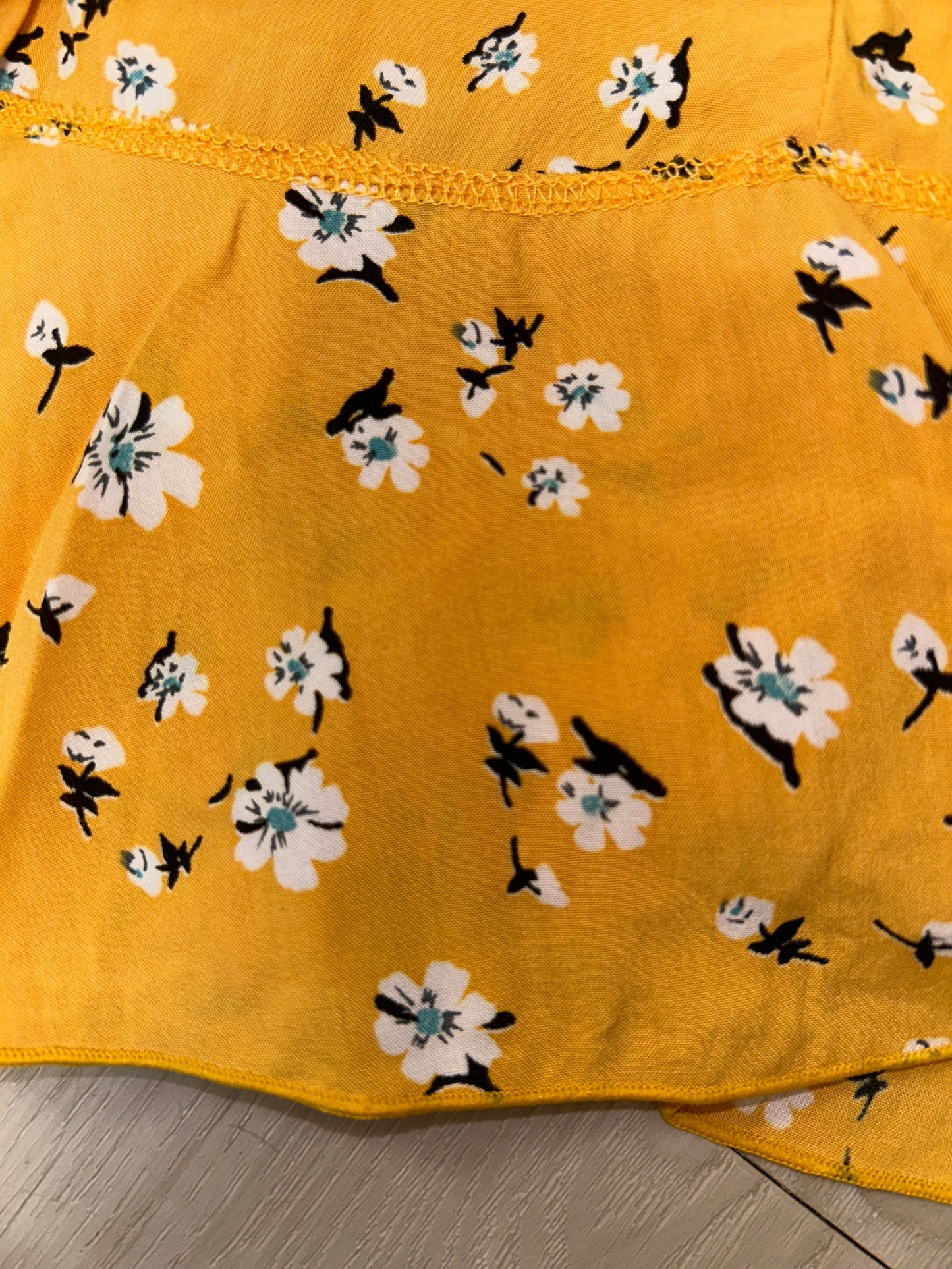 Joyous and Free - Tinsley Skort Gold French Daisy