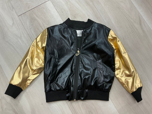Belle Cher - Blk/Gold Saints Jacket