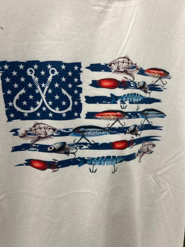 Emma Jean- Fishing Flag Shirt