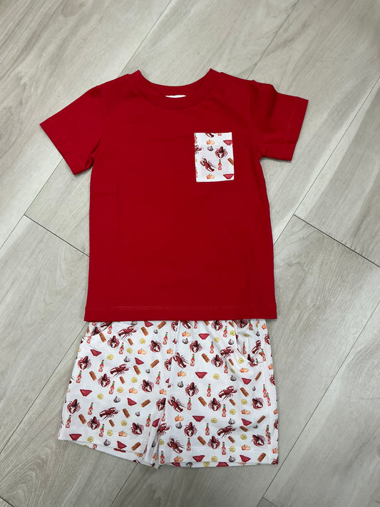 Ishtex - Crawfish Boys Short Set