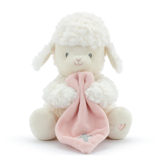 Demdaco - Pink Jesus Loves Me Mechanical Lamb