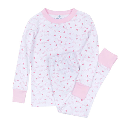 Magnolia Baby - Love You Lots Long Pajamas