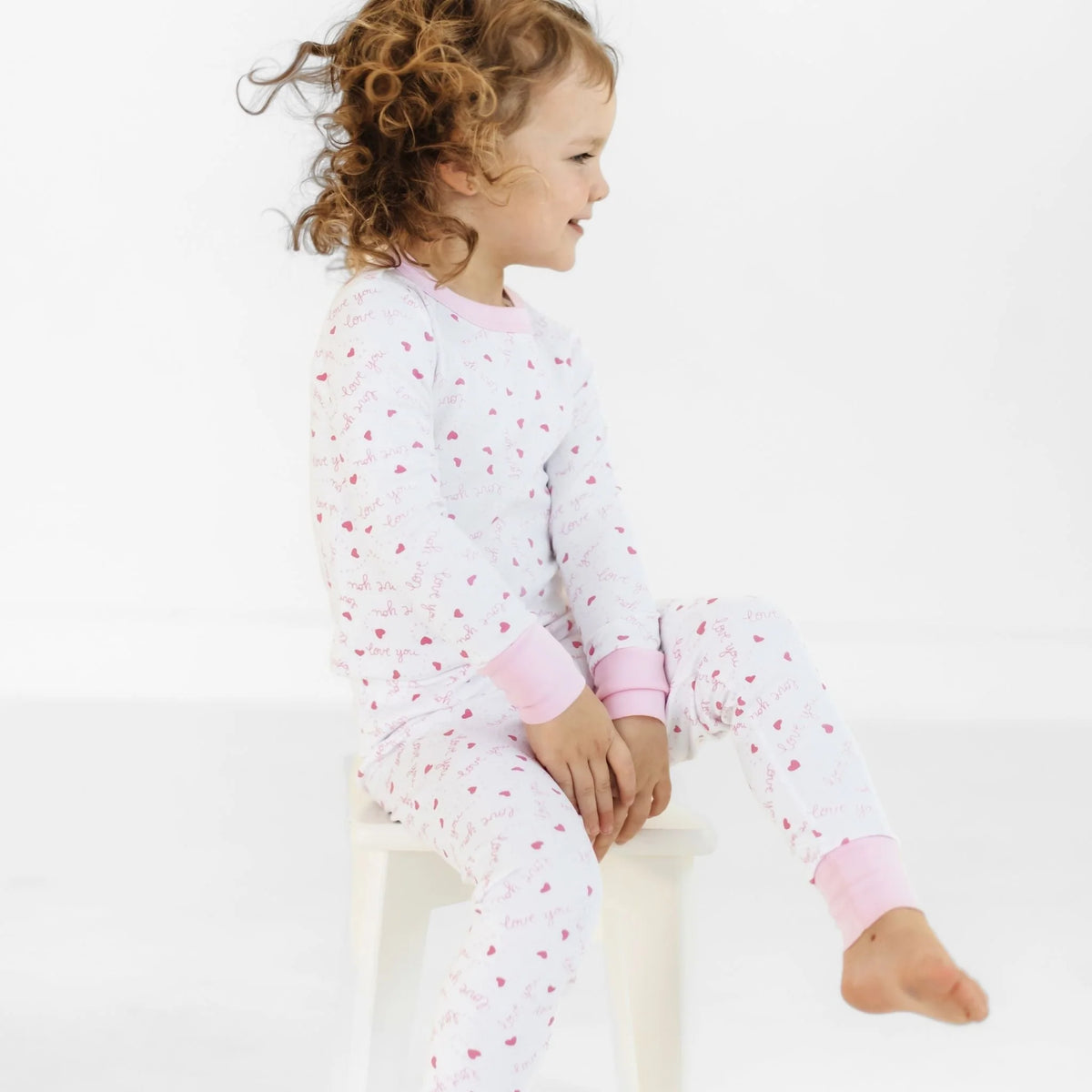 Magnolia Baby - Love You Lots Long Pajamas