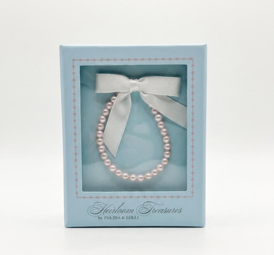 Zsa Zsa & Lolli - Pink Pearl Bracelet