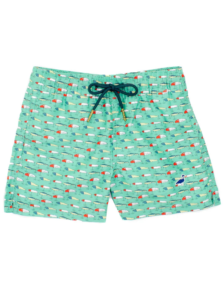 Properly Tied - Vintage Lures Swim Trunk
