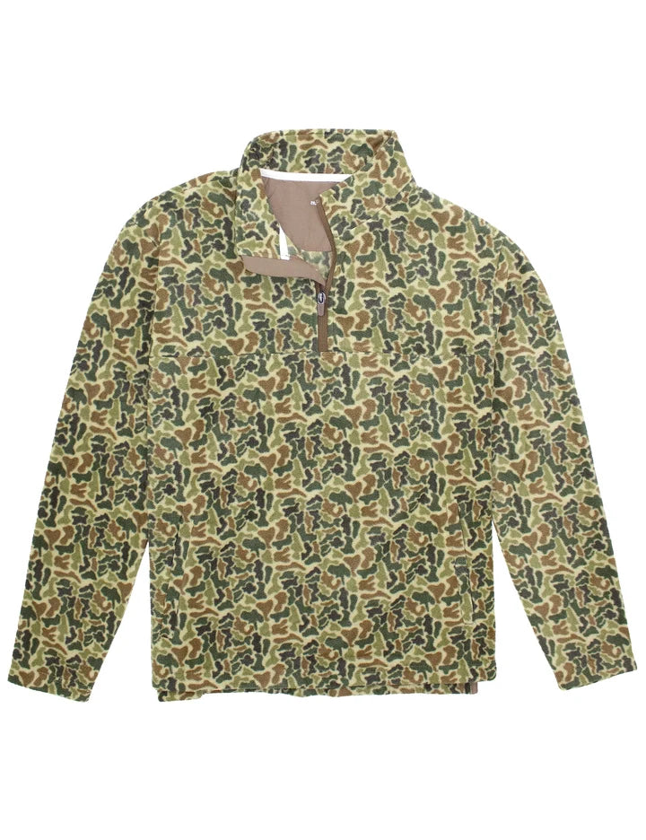 Properly Tied - Boys Microfleece Vintage Camo Pullover