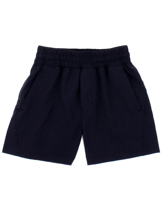 Properly Tied - Boys Court Short Obsidian