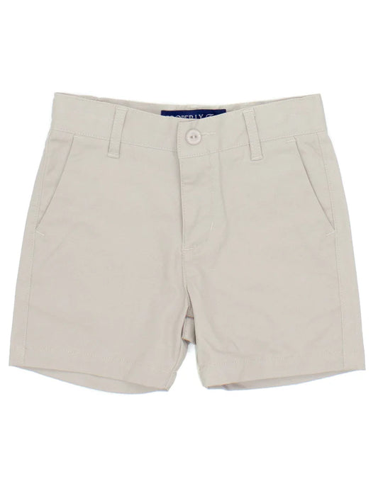 Properly Tied - Khaki Boys Patriot Short