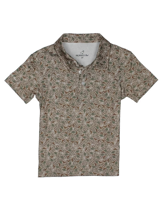 Properly Tied - Boys Inlet Cowboy Polo