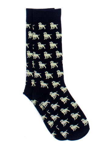 Properly Tied - Boys Lucky Duck Sock - Golden Retriever