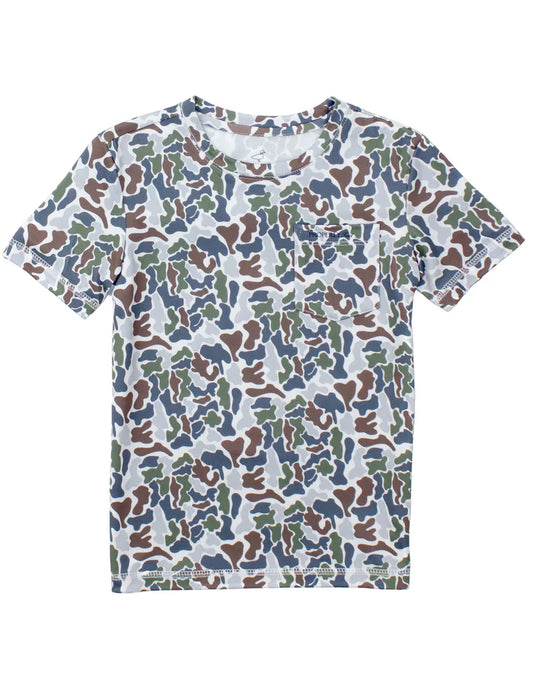 Properly Tied - Boys Ravine Pocket Tee SS Terra Camo