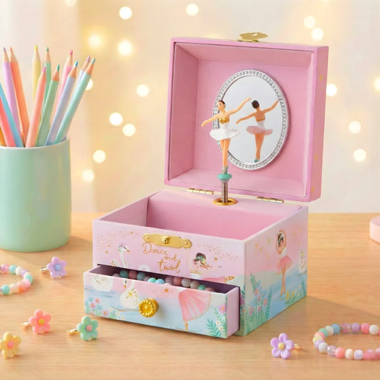 Giggle & Honey - Ballerina Musical Jewelry Box