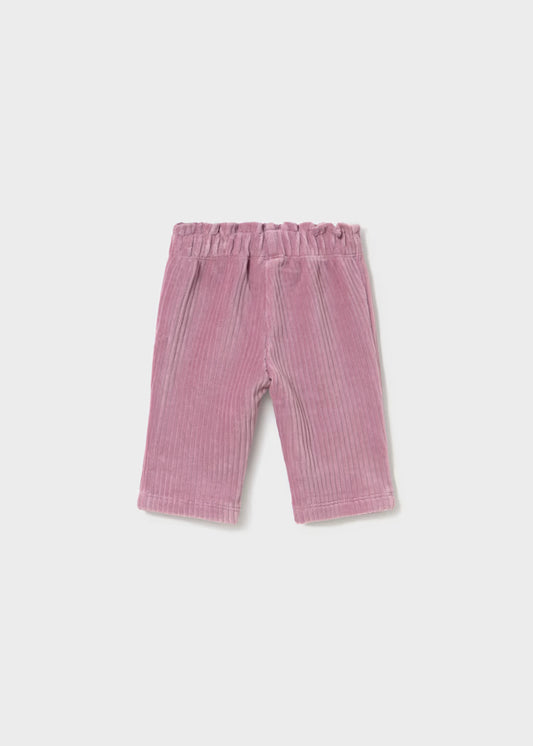 Mayoral - Girl's Purple Corduroy Pants