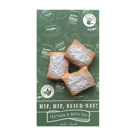 Nola Tawk - Beignet Bath Toy & Baby Teether