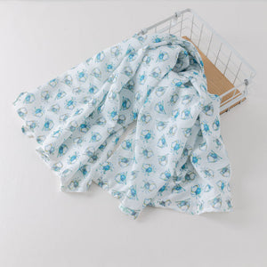 Nola Tawk - Catching Crabs Muslin Swaddle Blanket