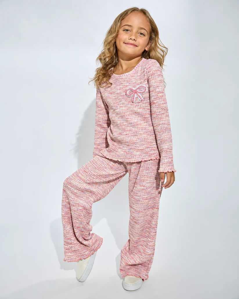 DollFaced Kids - Pink Pop Pearl Bow Set
