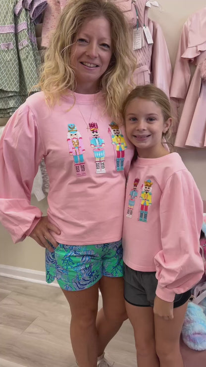 Blended Spirits - Sequin Nutcracker Sweatshirt Adult/ Child Sizes