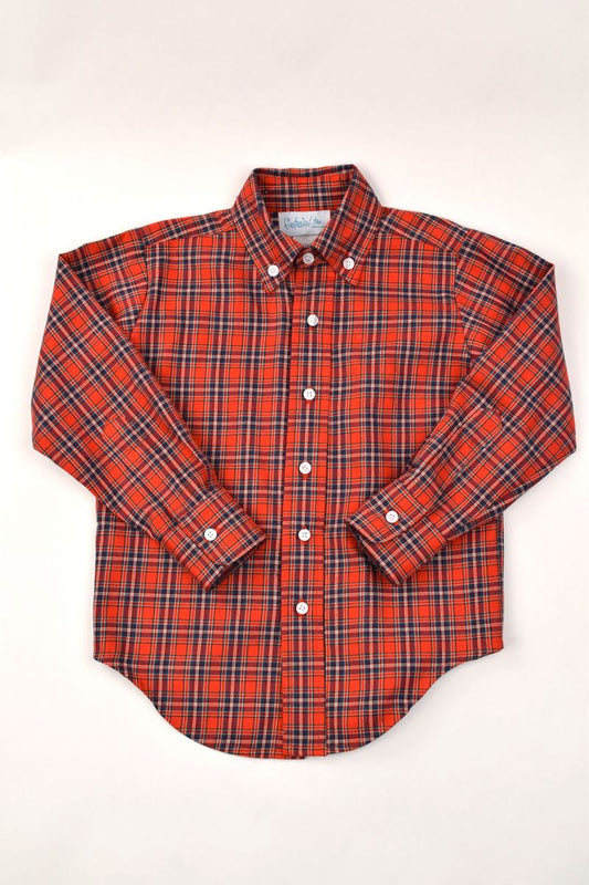Funtasia Too - Red Plaid Button Down Shirt