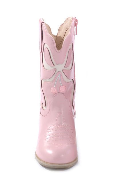Rockwilde - Pink Bow Cowboy Boots