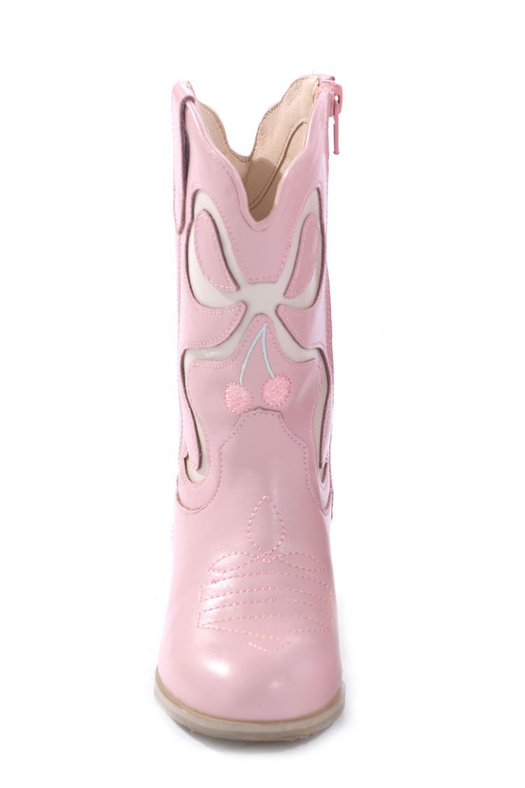 Rockwilde - Pink Bow Cowboy Boots