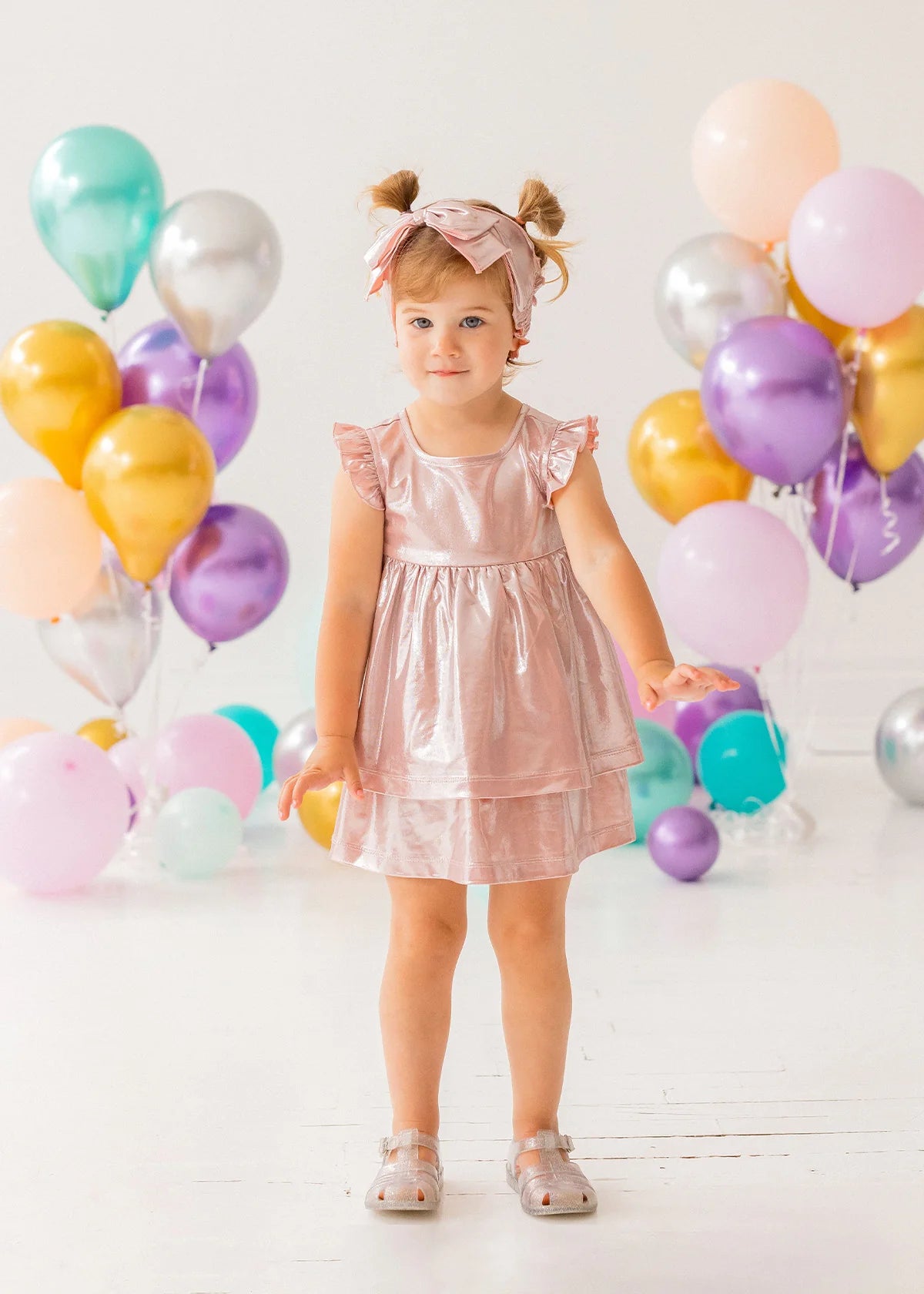 Isobella And Chloe - Shine Bright Dress - Pink