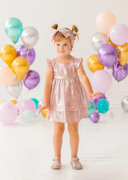 Isobella And Chloe - Shine Bright Dress - Pink