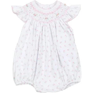 Magnolia Baby - Juliette Smock Bubble - Pink