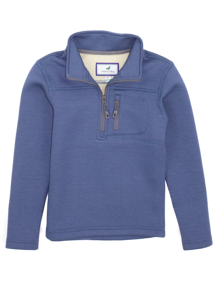 Properly Tied - Arctic Pullover - Stone Blue