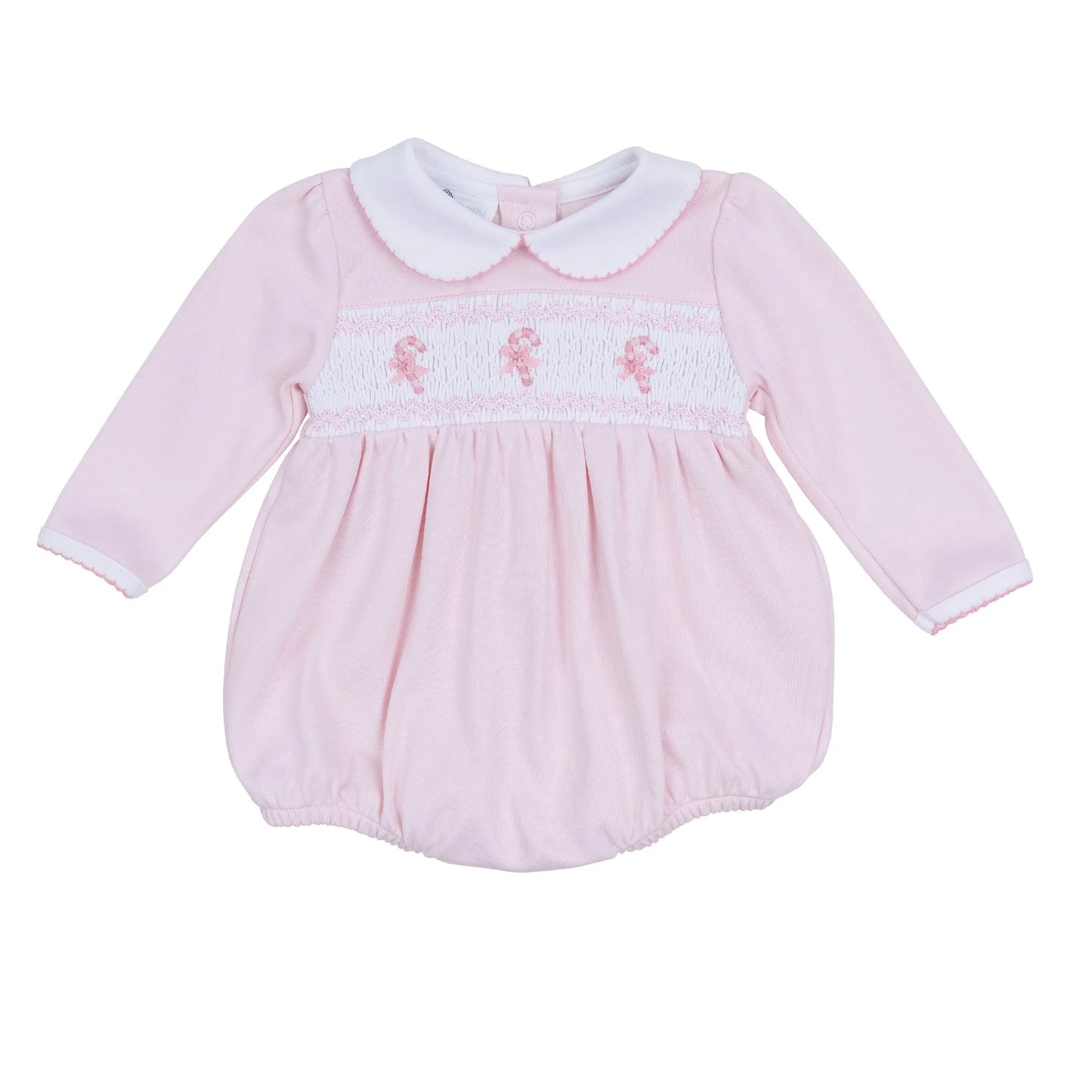 Magnolia Baby - Sweet Peppermint Smocked Bubble