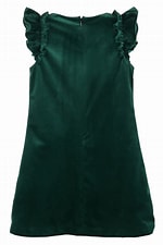 Maria Casero - Green Velvet Shift Dress