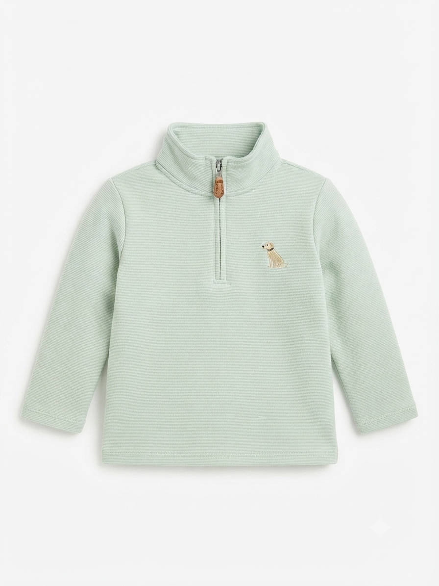 Banana Split - Puppy Boys 1/4 Zip Pullover