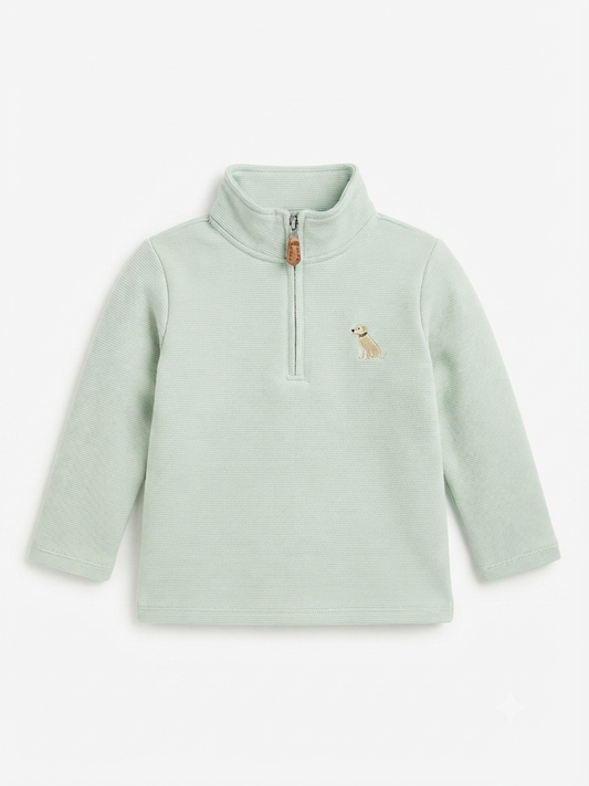 Banana Split - Puppy Boys 1/4 Zip Pullover
