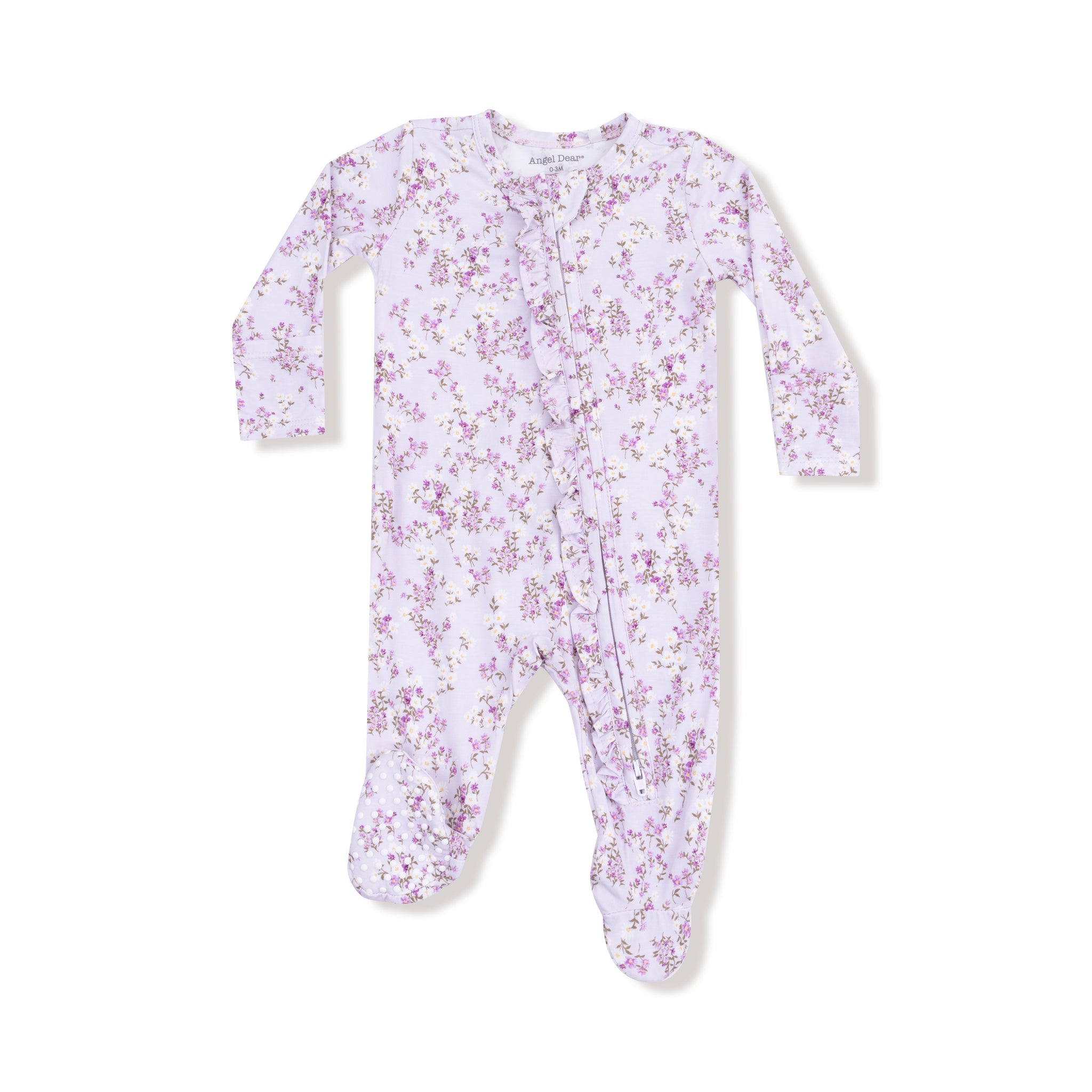 Angel Dear - Sweet Dream Florals Zipper Footie