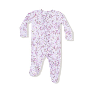 Angel Dear - Sweet Dream Florals Zipper Footie