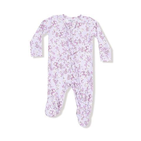 Angel Dear - Sweet Dream Florals Zipper Footie