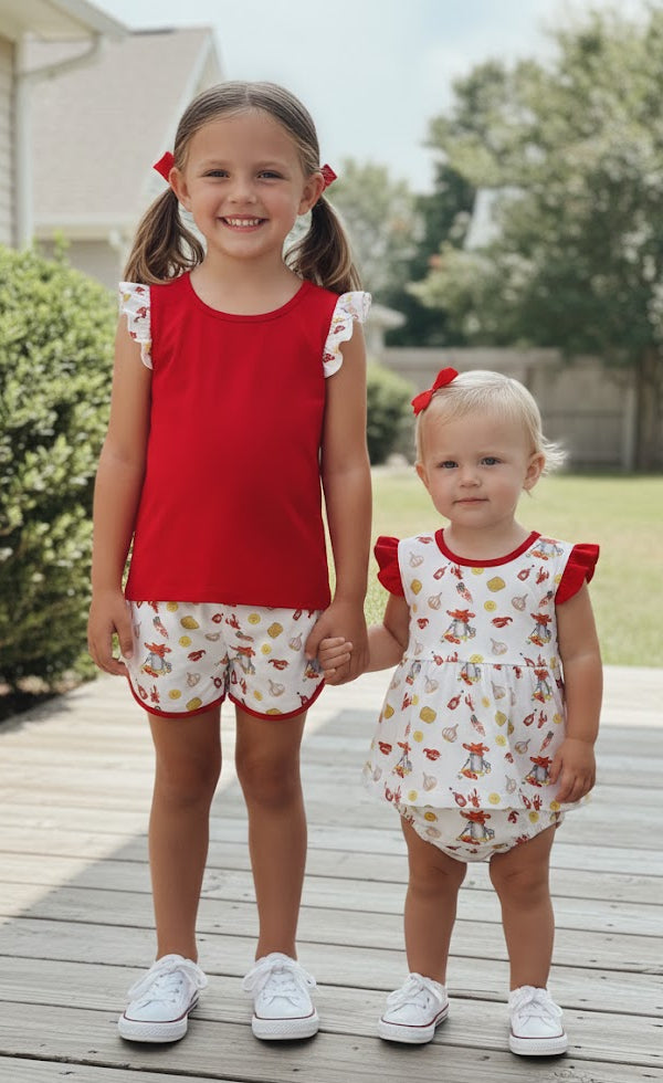 Baby Loren - Cajun Girl Skort Set