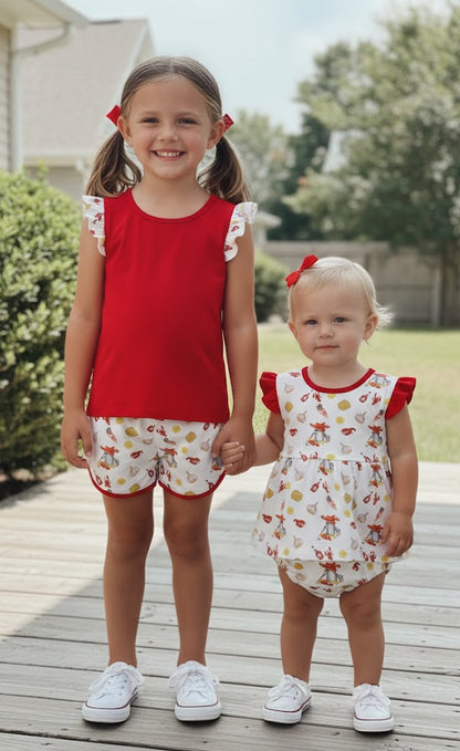 Baby Loren - Cajun Girl Skort Set