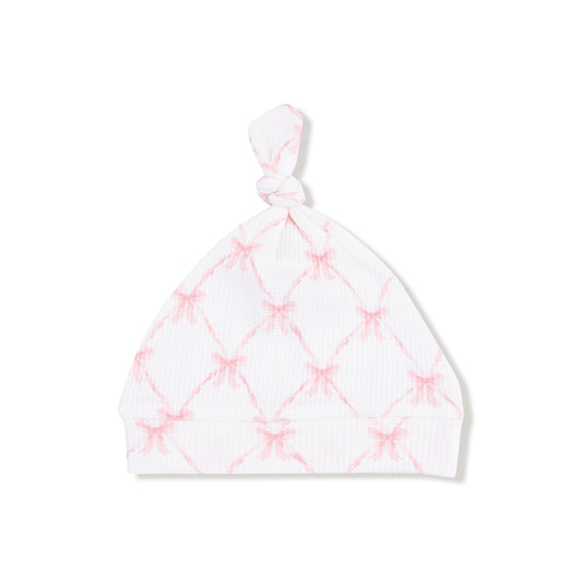 Angel Dear - Ribbon Bow Trellis Knotted Hat