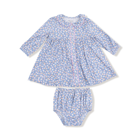 Angel Dear - Country Calico Jill Dress And Diaper Cover