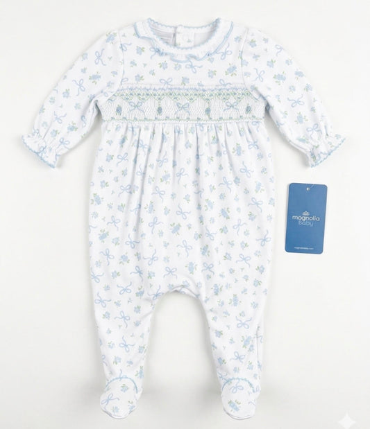 Magnolia Baby - Eloise's Classics Smocked Footie