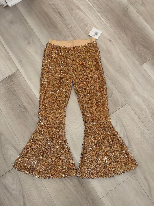 Lulu Bebe - Gold Go Go Pants