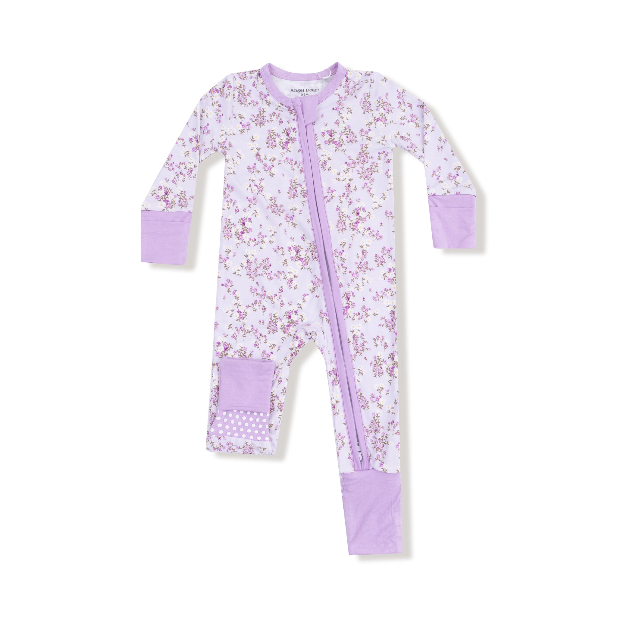 Angel Dear - Sweet Dream Florals - 2 Way Zipper Romper