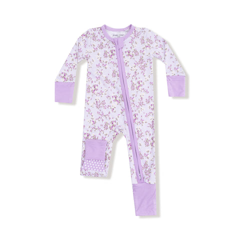 Angel Dear - Sweet Dream Florals - 2 Way Zipper Romper