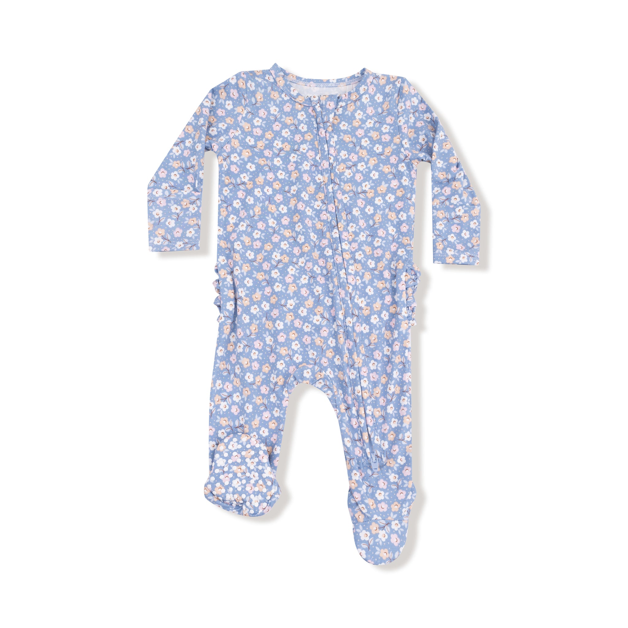 Angel Dear - Country Calico - 2 Way Zipper Ruffle Back